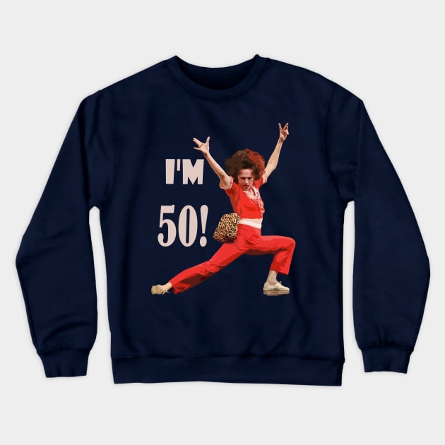 50th brithday Crewneck Sweatshirt by byonekita